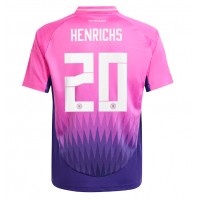 Germany Benjamin Henrichs #20 Replica Away Shirt Euro 2024 Short Sleeve